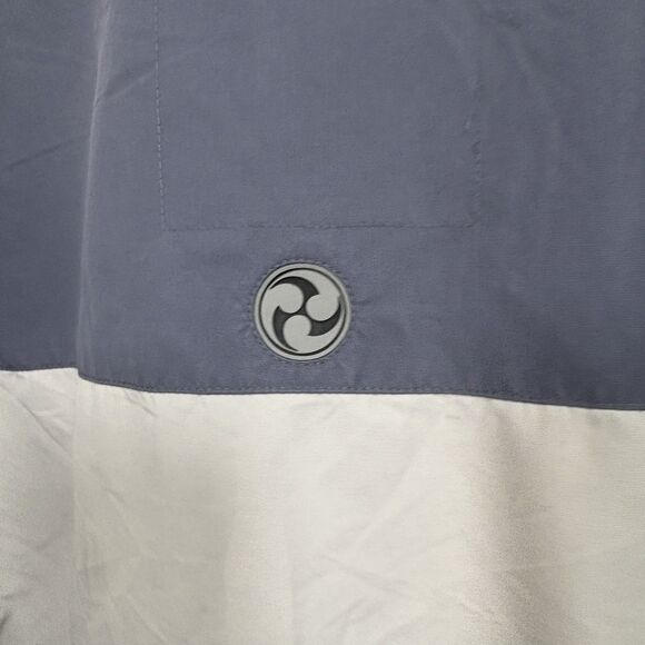 Burton Ronin Ski Jacket Gray Black Snowboarding Mens M Stained 90s Y2K Retro - Picture 7 of 13